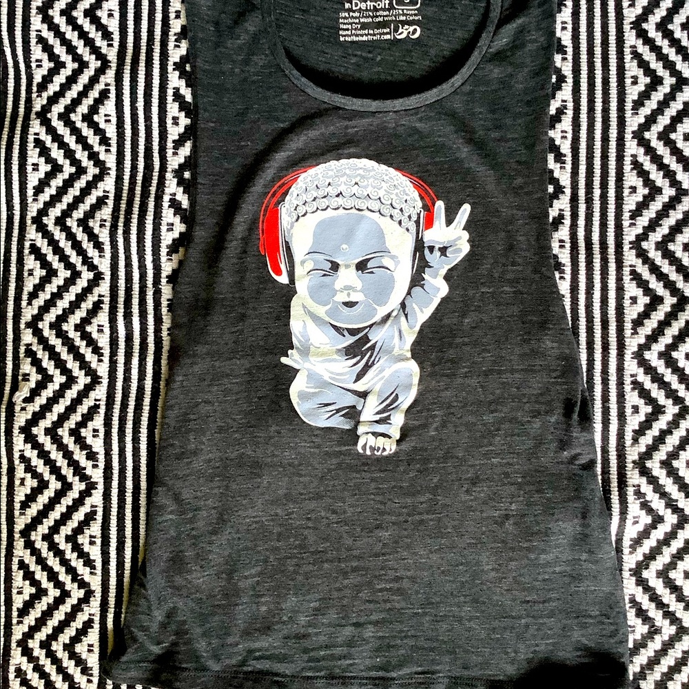 NWOT Breathe in Detroit Tank Top